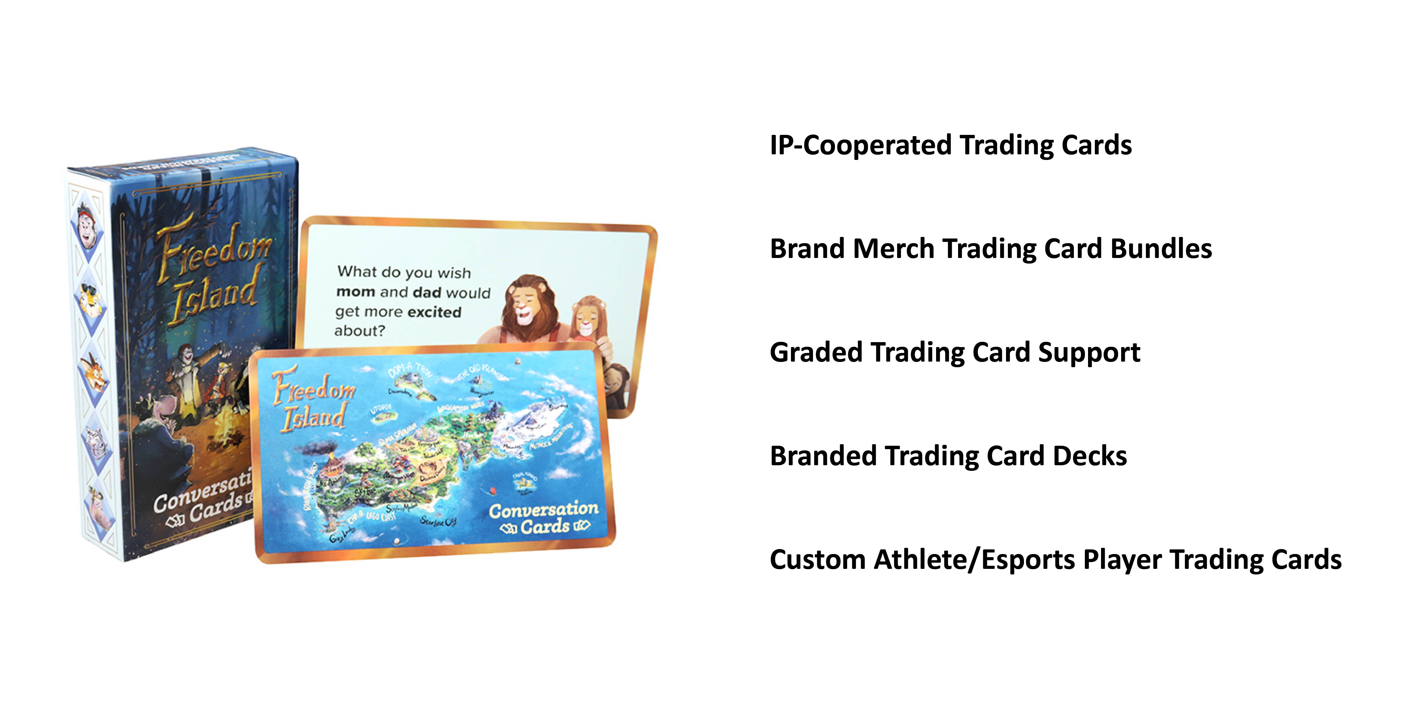 Custom Travel Photo Trading Cards Set