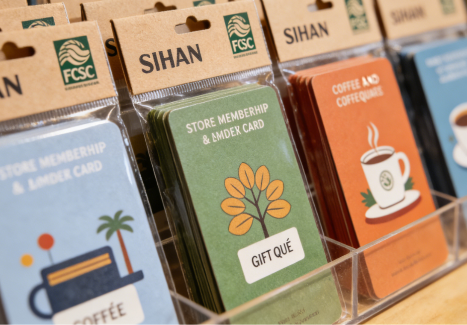 SIHAN Custom Cards Launches Green Produ...