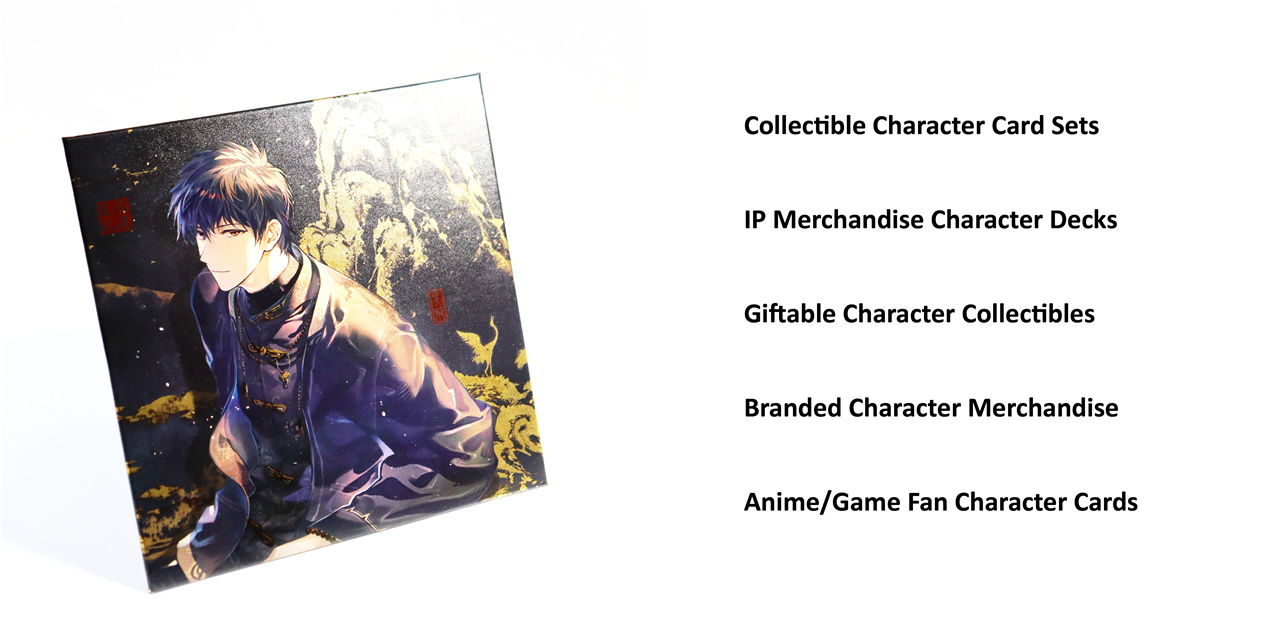 Curate a personalized anime art collection with diverse card d
